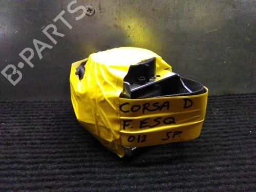 Used Front left seatbelt Front left seatbelt OPEL CORSA D (S07) 1.3 CDTI (L08, L68) (75 hp) 19857117 19857117