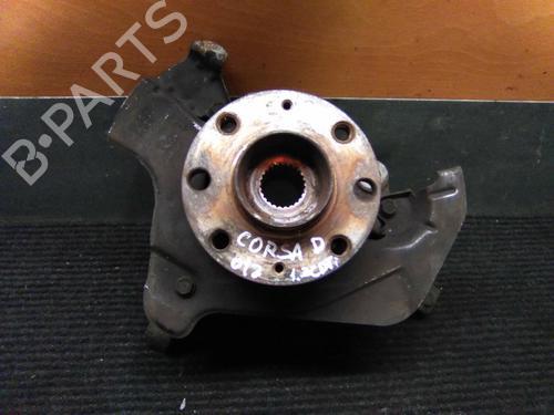 Used Left front steering knuckle Left front steering knuckle OPEL CORSA D (S07) 1.3 CDTI (L08, L68) (75 hp) 19857162 19857162