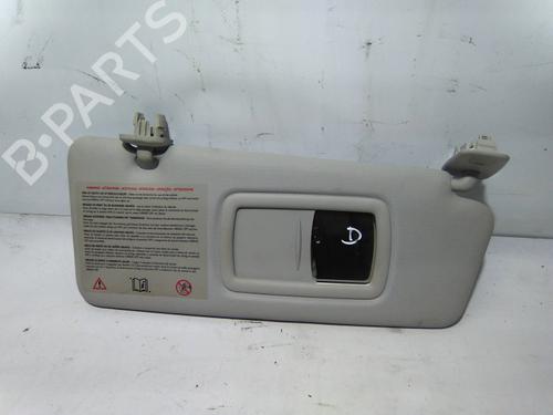 Used Right sun visor Right sun visor RENAULT MEGANE III Combi Van (KZ0/1) 1.5 dCi (110 hp) 19857228 19857228