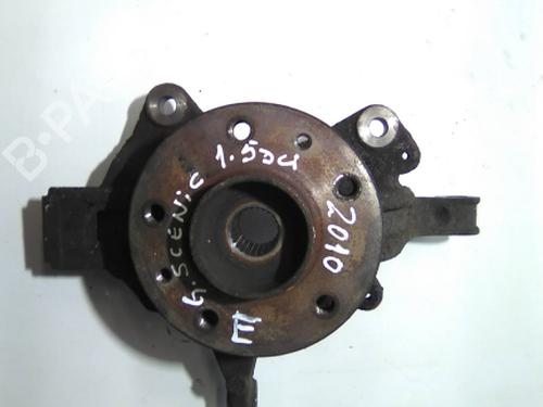 Used Left front steering knuckle Left front steering knuckle RENAULT GRAND SCÉNIC III (JZ0/1_) 1.5 dCi (JZ09, JZ0D, JZ10, JZ14, JZ1G, JZ29, JZ2C) (110 hp) 19857949 19857949