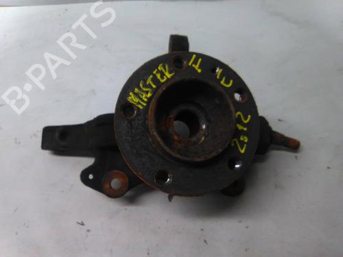 Used Left front steering knuckle Left front steering knuckle RENAULT MASTER III Bus (JV) 2.3 dCi 125 FWD (JV0C, JV0D, JV0H, JV0G, JV0J) (125 hp) 19858199 19858199