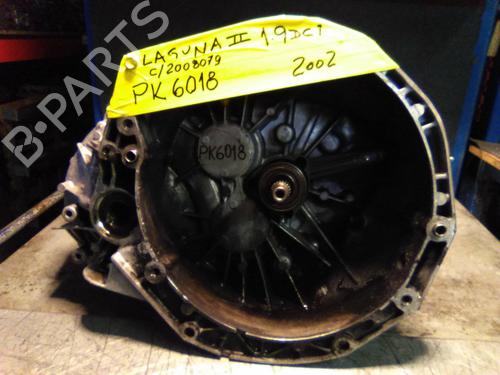 Used Gearbox Gearbox RENAULT LAGUNA II (BG0/1_) 1.9 dCi (BG12) (116 hp) 19861009 19861009