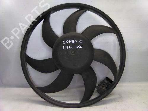 Used Radiator fan Radiator fan OPEL COMBO Box Body/MPV 1.7 DI 16V (65 hp) 19862337 19862337