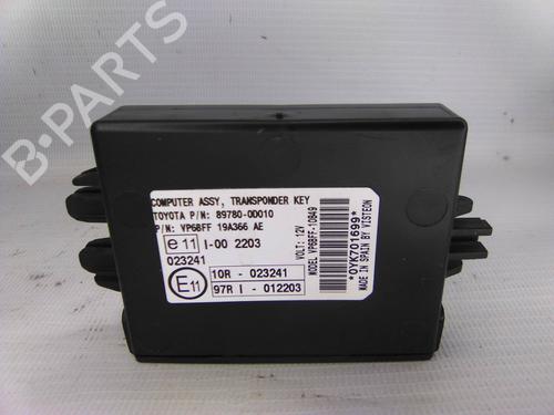 Used Electronic module Electronic module TOYOTA YARIS (_P9_) 1.4 D-4D (NLP90_, NLP90R) (90 hp) 19865897 19865897