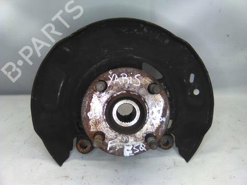 Used Left front steering knuckle Left front steering knuckle TOYOTA YARIS (_P9_) 1.4 D-4D (NLP90_, NLP90R) (90 hp) 19865947 19865947