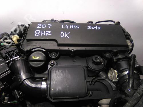 Used Engine Engine PEUGEOT 207 (WA_, WC_) 1.4 HDi (68 hp) 19866314 19866314