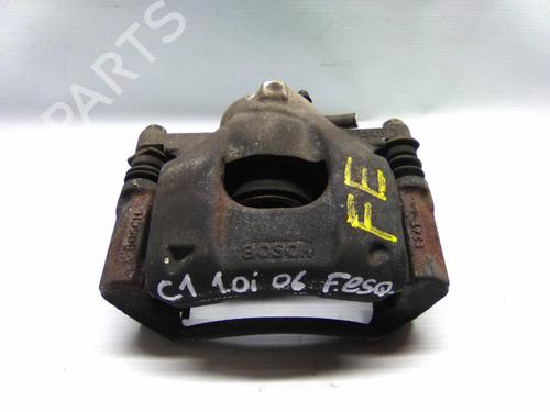 Used Left front brake caliper Left front brake caliper CITROËN C1 (PM_, PN_) 1.0 (68 hp) 19866991 19866991