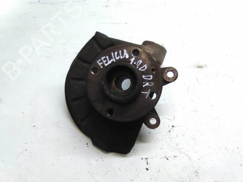 Used Right front steering knuckle Right front steering knuckle SKODA FELICIA I (6U1) 1.3 (58 hp) 22954444 22954444