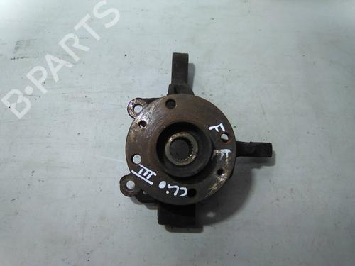 Used Left front steering knuckle Left front steering knuckle RENAULT CLIO III Grandtour (KR0/1_) 1.2 16V Hi-Flex (KR0S) (75 hp) 19869752 19869752