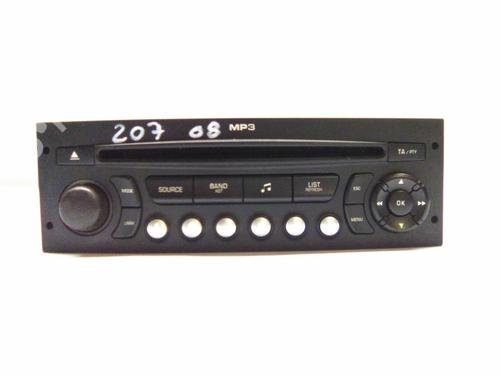 Used Radio Radio PEUGEOT 207 (WA_, WC_) 1.4 HDi (68 hp) 19870196 19870196