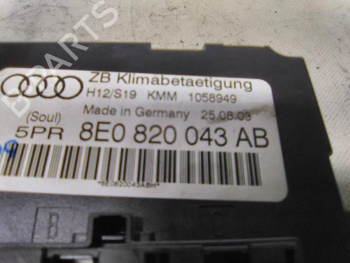 Climate control AUDI A4 B6 (8E2) 1.9 TDI | BP19872468I5 - Image 3