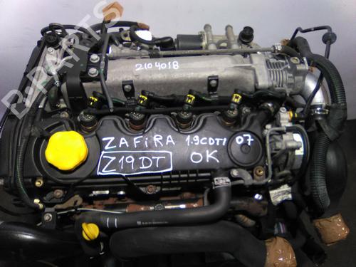 Motor Motor OPEL ZAFIRA / ZAFIRA FAMILY B (A05) 1.9 CDTI (M75) (100 hp) 19872964 19872964