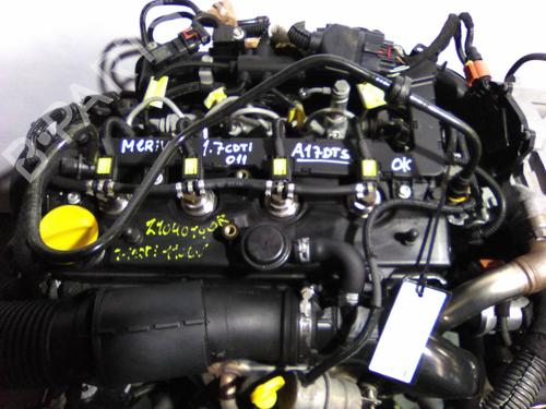 Motor Motor OPEL MERIVA B MPV (S10) 1.7 CDTI (75) (100 hp) 19873049 19873049