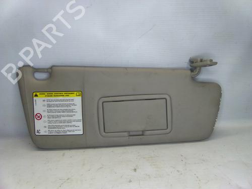 Used Right sun visor Right sun visor OPEL MERIVA B MPV (S10) 1.7 CDTI (75) (100 hp) 19873039 19873039