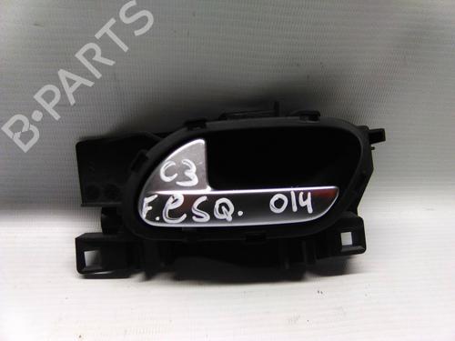 Used Front left interior door handle Front left interior door handle CITROËN C3 II (SC_) 1.4 HDi 70 (SC8HZC, SC8HR0, SC8HP4) (68 hp) 19873414 19873414