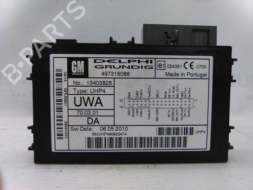 Used Electronic module Electronic module OPEL CORSA D (S07) 1.3 CDTI (L08, L68) (75 hp) 19873741 19873741