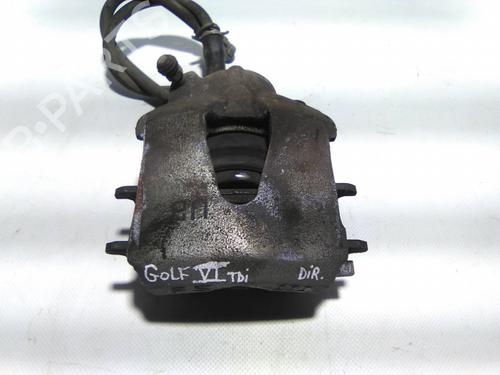 Used Right front brake caliper Right front brake caliper VW GOLF VI (5K1) 2.0 TDI (110 hp) 22943797 22943797
