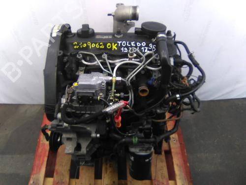 Used Engine Engine SEAT TOLEDO I (1L2) 1.9 TDI (90 hp) 19813728 19813728