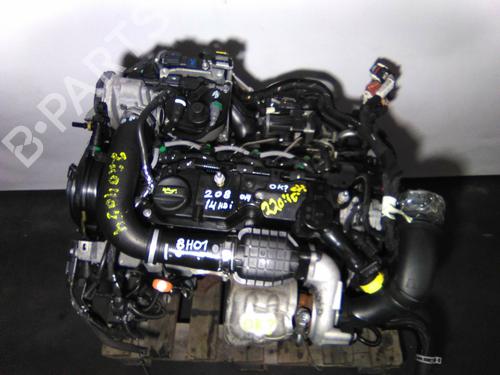 Used Engine Engine PEUGEOT 208 I (CA_, CC_) 1.4 HDi (68 hp) 19822529 19822529