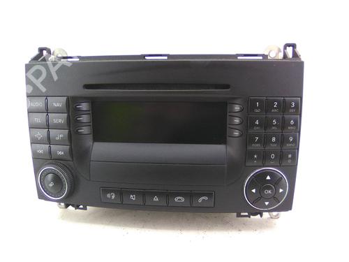 Used Radio Radio MERCEDES-BENZ A-CLASS (W169) A 180 CDI (169.007, 169.307) (109 hp) 27869378 27869378