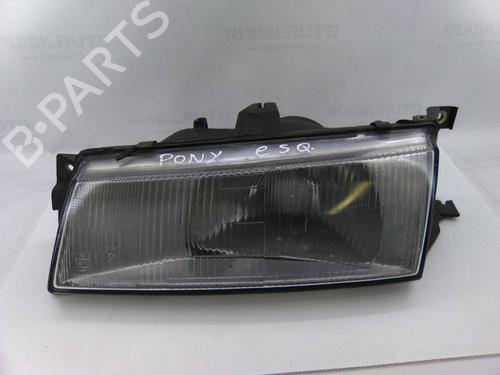 Used Left headlight Left headlight HYUNDAI PONY (X-2) 1.5 i (84 hp) 22951823 22951823