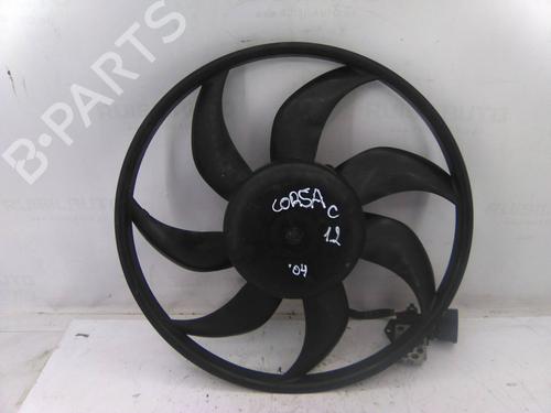 Used Radiator fan Radiator fan OPEL CORSA C (X01) 1.2 Twinport (F08, F68) (80 hp) 19827064 19827064
