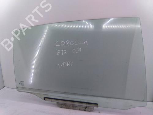 Used Rear right door window Rear right door window TOYOTA COROLLA Estate (_E12_) 2.0 D-4D (CDE120_, CDE120R) (90 hp) 19829913 19829913