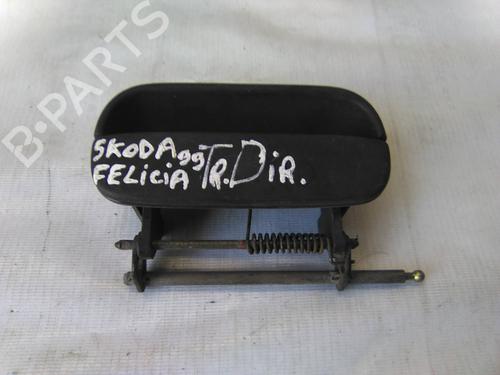 Højre bagtil invendig håndtag Højre bagtil invendig håndtag SKODA FELICIA I (6U1) 1.9 D (64 hp) 19835131 19835131