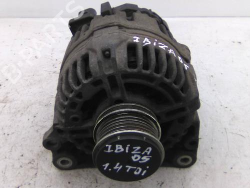 Used Alternator Alternator SEAT IBIZA III (6L1) 1.4 TDI (75 hp) 19835364 19835364