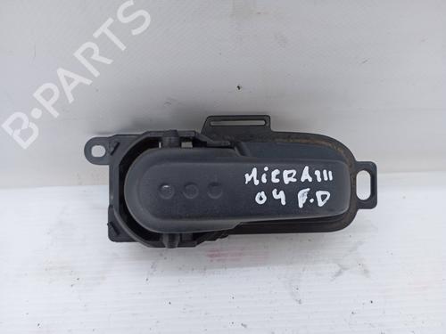 Højre fortil invendig håndtag Højre fortil invendig håndtag NISSAN MICRA III (K12) 1.5 dCi (65 hp) 28318532 28318532