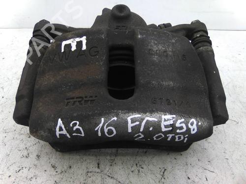 Used Left front brake caliper Left front brake caliper AUDI A3 (8V1, 8VK) 2.0 TDI (150 hp) 22938485 22938485