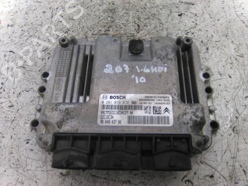 Used Engine control unit (ECU) Engine control unit (ECU) PEUGEOT 207 (WA_, WC_) 1.6 HDi (90 hp) 19840520 19840520