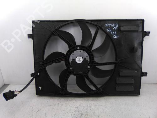 Used Radiator fan Radiator fan SKODA OCTAVIA III Combi (5E5, 5E6) 1.6 TDI (90 hp) 22435763 22435763