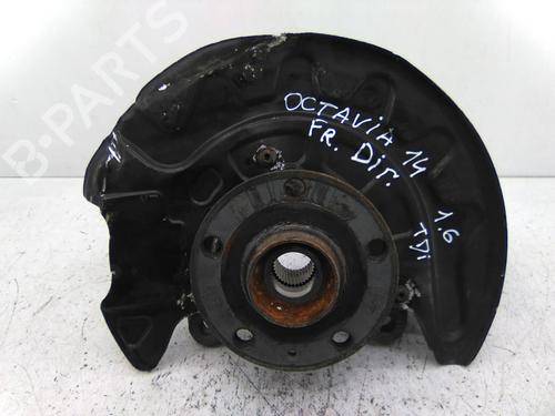 Used Right front steering knuckle Right front steering knuckle SKODA OCTAVIA III Combi (5E5, 5E6) 1.6 TDI (90 hp) 22436649 22436649