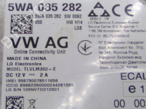 Electronic module SKODA FABIA IV (PJ3) 1.0 TSI | BP36225620M83 - Image 6
