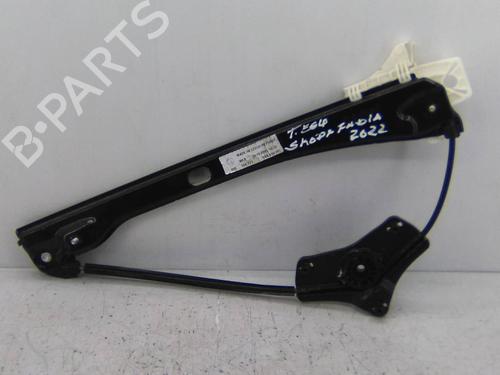 Rudehejsemekanisme venstre bagtil Rudehejsemekanisme venstre bagtil SKODA FABIA IV (PJ3) 1.0 TSI (95 hp) 36226296 36226296
