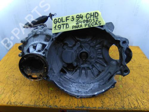 Manuel gearkasse (til dele) Manuel gearkasse (til dele) VW GOLF III (1H1) 1.9 TD, GTD (75 hp) 22904361 22904361