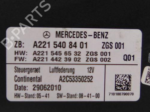 Electronic module MERCEDES-BENZ S-CLASS (W221, V221) S 350 CDI | BP27661546M83 - Image 3