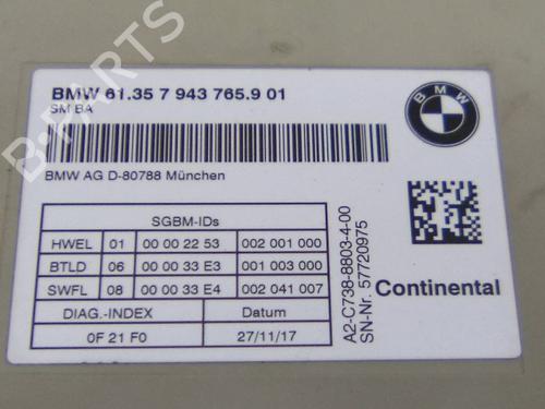 Used Electronic module Electronic module BMW 5 (G30, F90) M 550 d xDrive (400 hp) 24376862 24376862