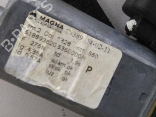 Front right window mechanism FIAT 500 (312_) 1.3 D Multijet (312AXB1A) | BP24371202C23 - Image 2