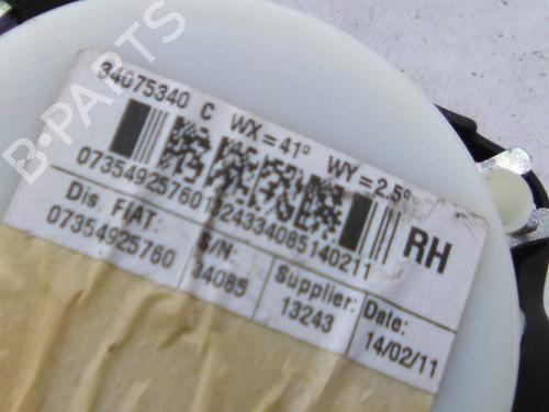 Rear right seatbelt FIAT 500 (312_) 1.3 D Multijet (312AXB1A) | BP24373778I28 - Image 5