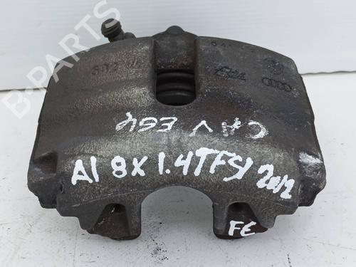 Used Left front brake caliper Left front brake caliper AUDI A1 (8X1, 8XK) 1.4 TFSI (122 hp) 21845846 21845846