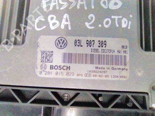 Engine control unit (ECU) VW PASSAT B6 (3C2) 2.0 TDI | BP19867695M57 - Image 2