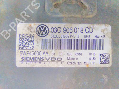 Engine control unit (ECU) VW PASSAT B6 (3C2) 2.0 TDI | BP19867798M57 - Image 2