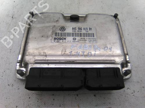 Used Engine control unit (ECU) Engine control unit (ECU) SKODA FABIA I Combi (6Y5) 1.4 TDI (75 hp) 19836030 19836030