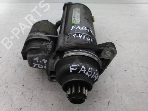 Used Starter Starter SKODA FABIA I Combi (6Y5) 1.4 TDI (75 hp) 19836040 19836040