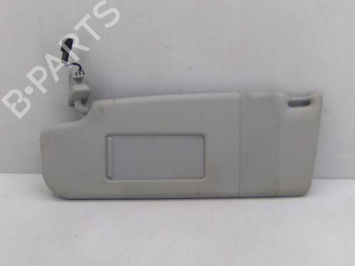 Used Left sun visor Left sun visor VW POLO IV (9N_, 9A_) 1.4 TDI (75 hp) 25431505 25431505