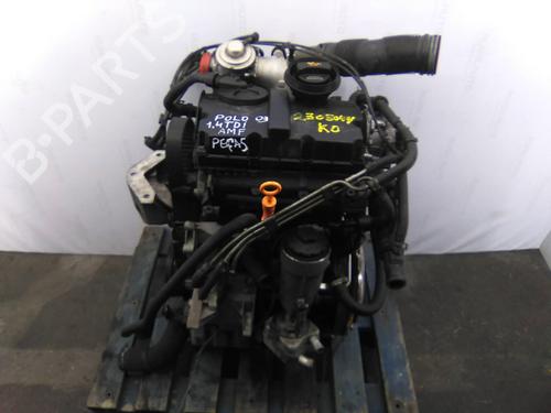 Motor (til dele) Motor (til dele) VW POLO IV (9N_, 9A_) 1.4 TDI (75 hp) 36225124 36225124