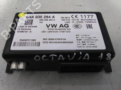 Used Electronic module Electronic module SKODA OCTAVIA III (5E3, NL3, NR3) 2.0 TDI (150 hp) 19837155 19837155