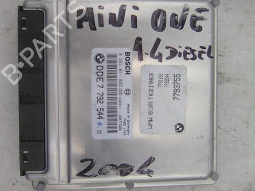 Used Engine control unit (ECU) Engine control unit (ECU) MINI MINI (R50, R53) One (90 hp) 19843372 19843372
